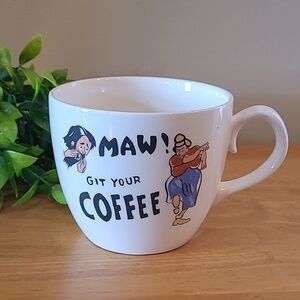 VINTAGE ‘Maw! Git Your Coffee’ Ceramic Coffee Mug